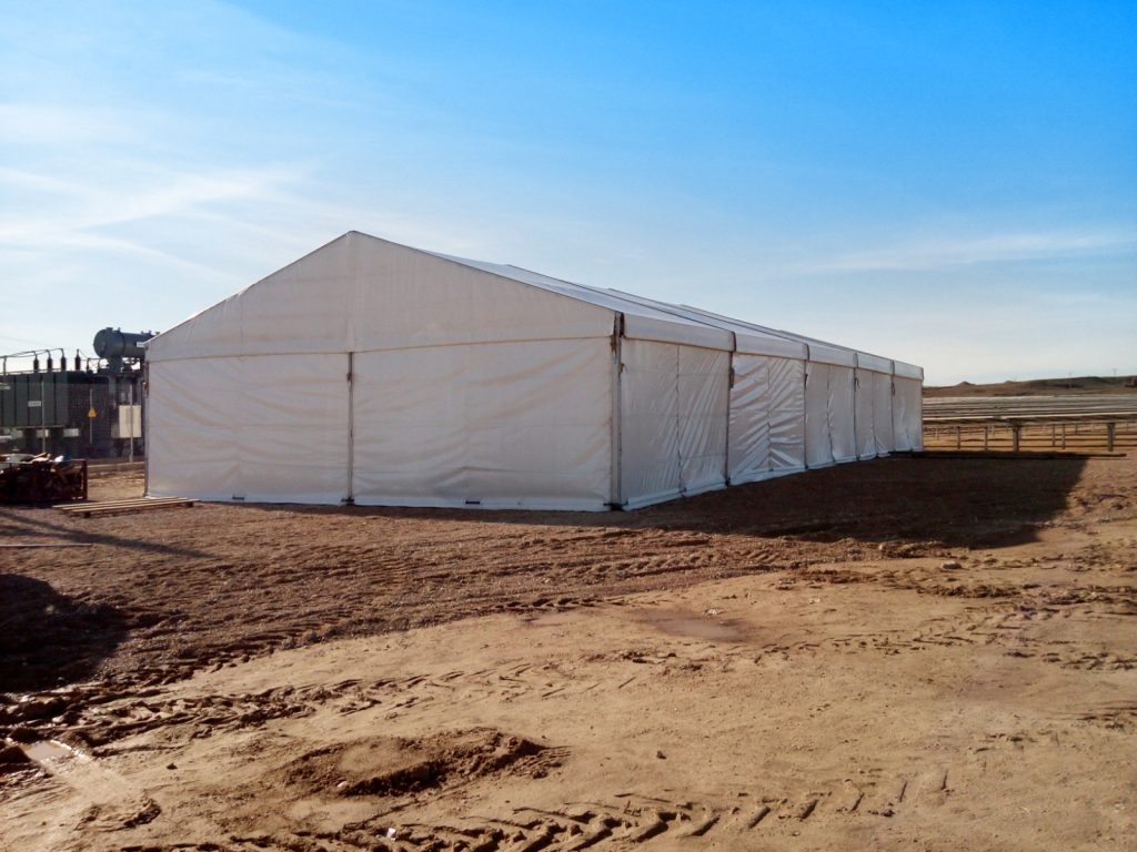 Carpas para inauguración