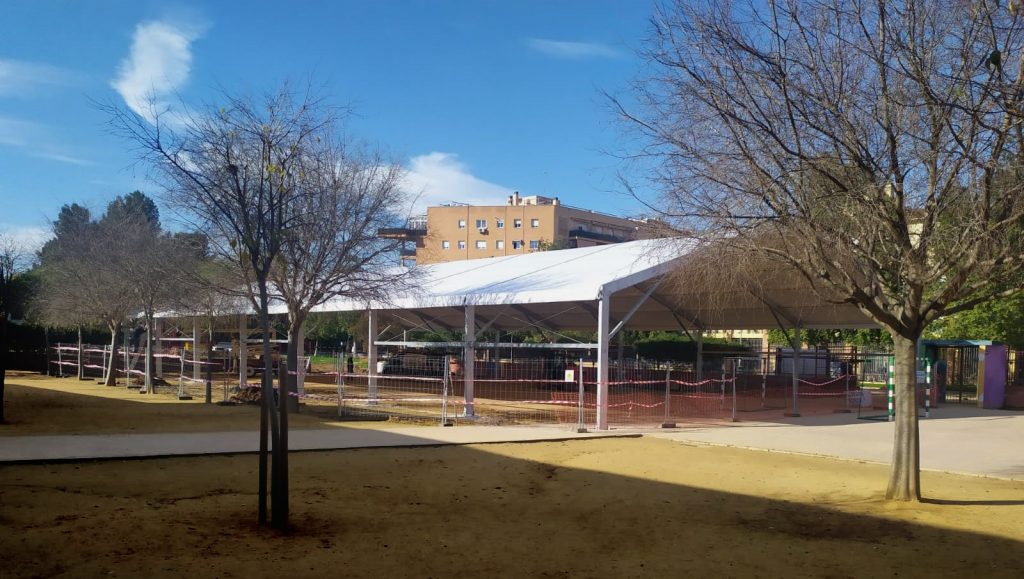 Carpa para un colegio en Granada