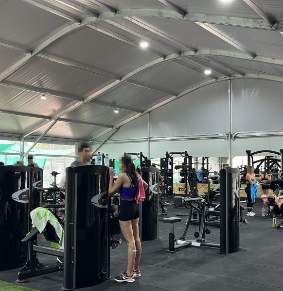Carpas deportivas: Cubierta para gimnasio en Málaga