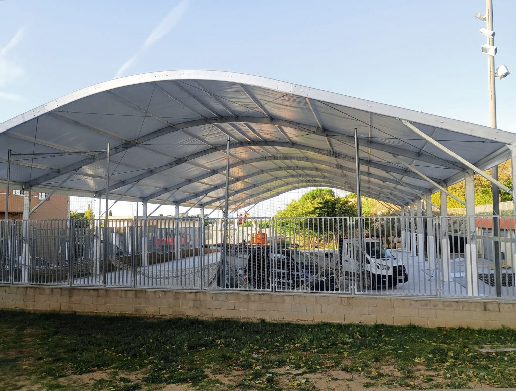 Cubierta deportiva Aracarpas