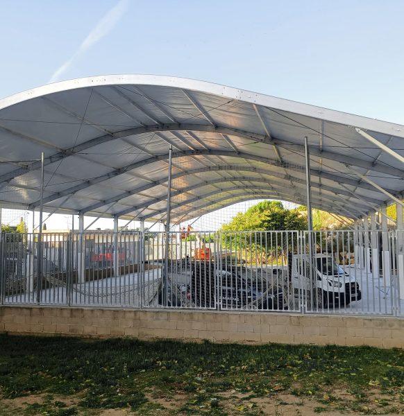 Carpa deportiva en Blanes