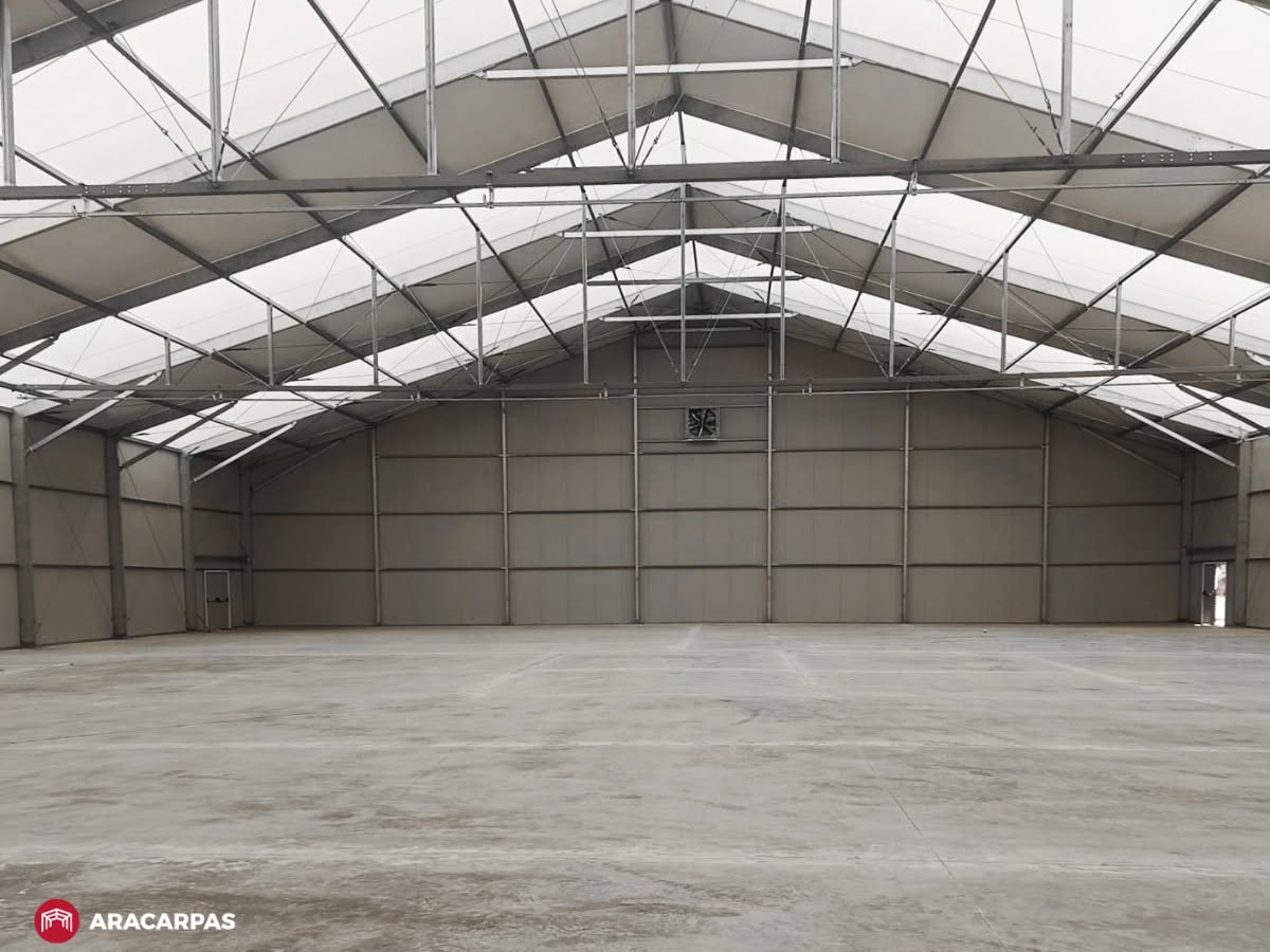 Carpas para gimnasios